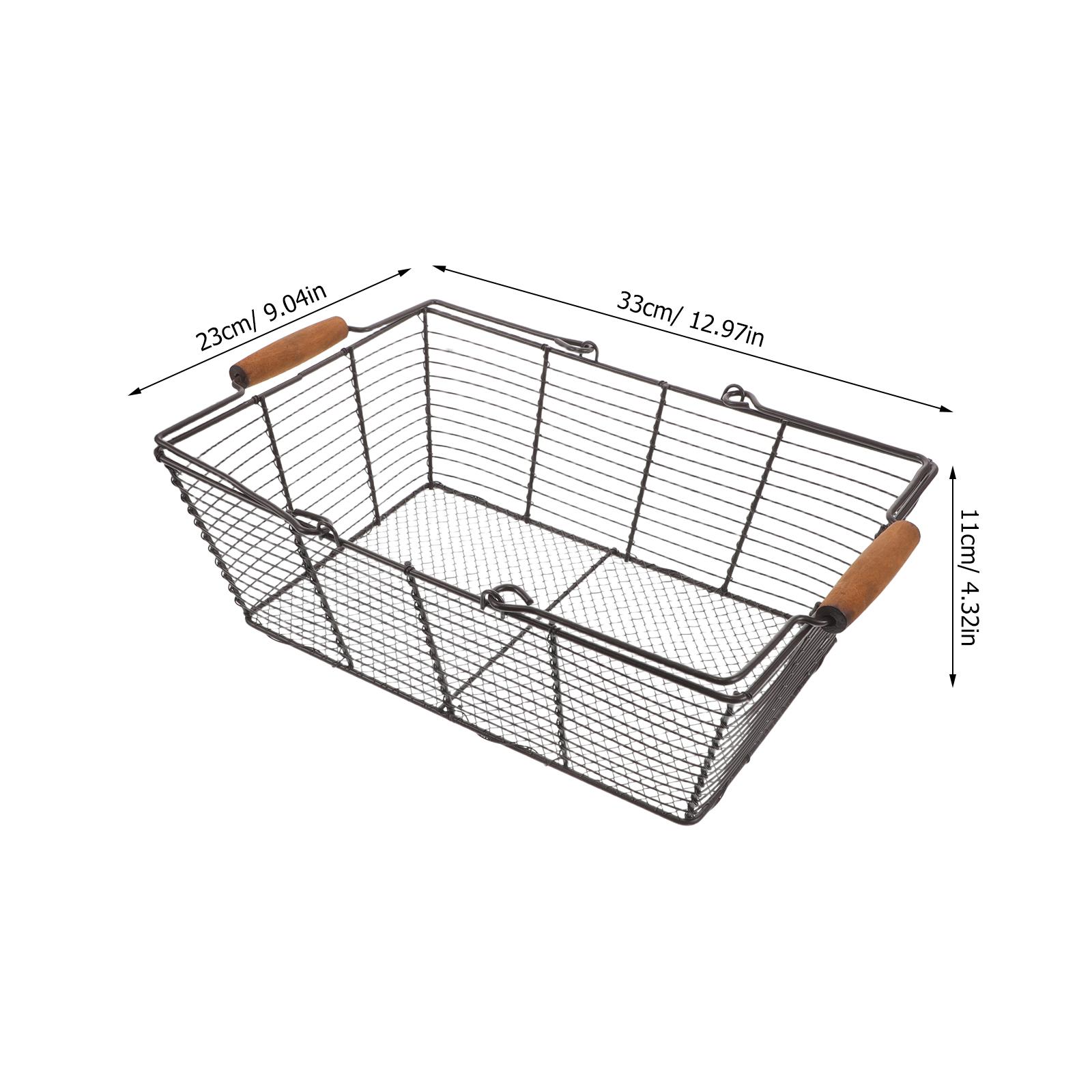 

Utensil Drying Rack Drainer Basket Organizer Counter Utensil Drying Basket With Foldable Wooden Handle For Tableware Silverware фіолетовий