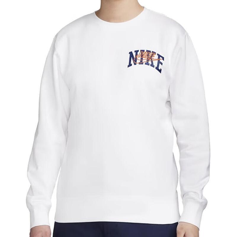 New Nike Sweatshirts Men's White FV4446-100