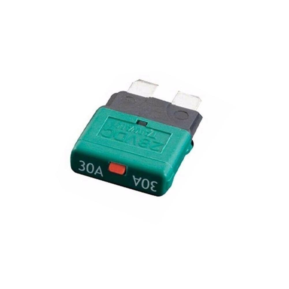 Rücksetzbarer Sicherungsautomat Flachsicherung Neu 12V+24V Rücksetzbar 5-30A Marine Automatik