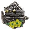 100 Montanhas Famosas do Japão [Broche] Ibushi PinsYarigatake Eiko Trekking Montanhismo Mercadorias Venda por Correspondência