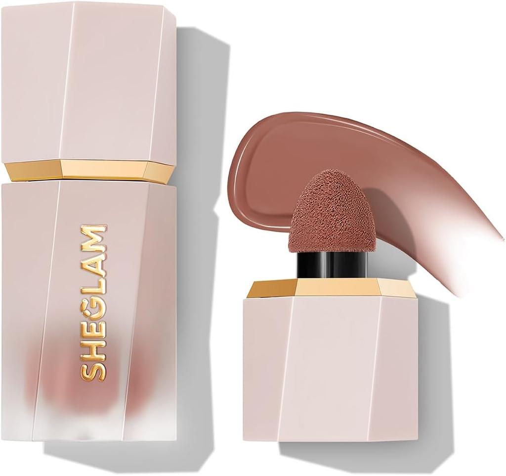 SHEGLAM Tekutý bronzer vysoce pigmentovaný konturovací make-up pro štíhlejší tvář - Dlouhotrvající, (Žlutavě jantarová)
