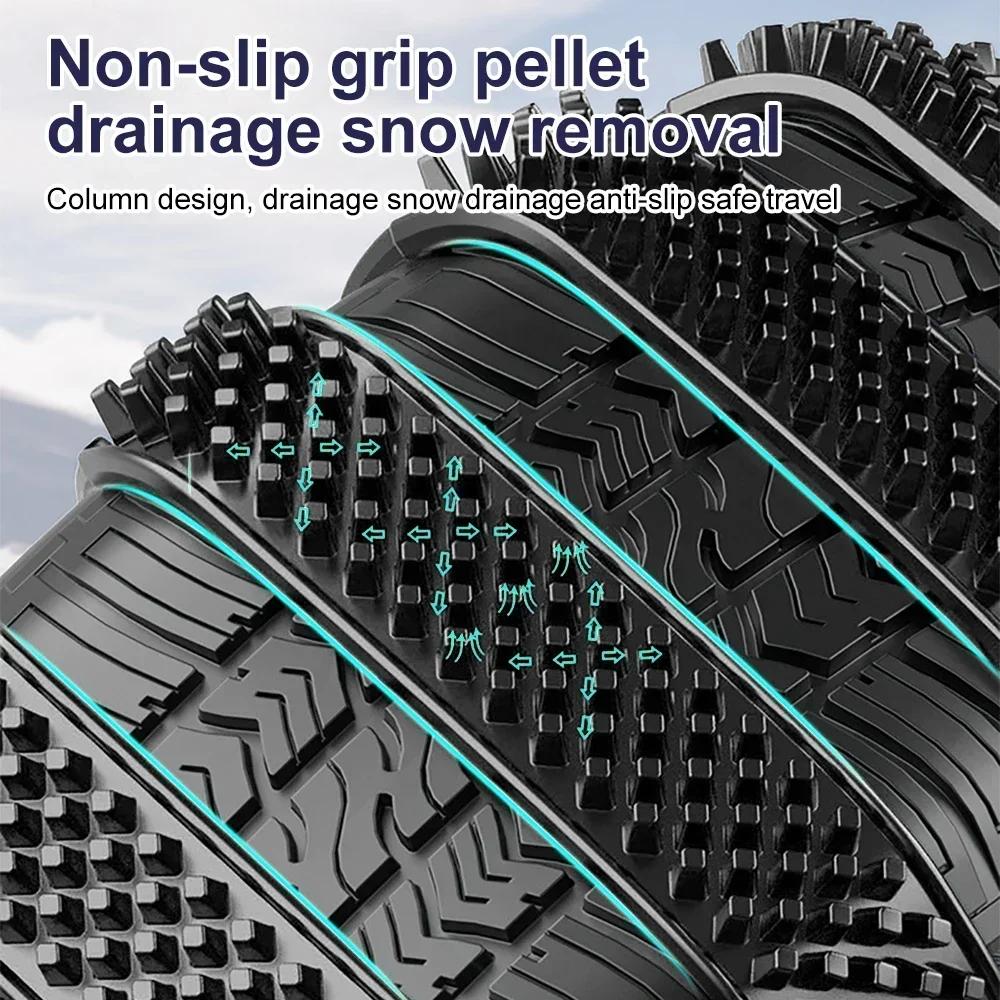 Pack of 10 Permanent Flexible TPU Against Slip Tire Fetters Worldwide Automobiles SUVs Wintry Cold Silty Terrain Pull