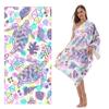 2026 Microfiber Beach Towel Printed Turtle Towel Beach Swimming Absorbent Bath Towel