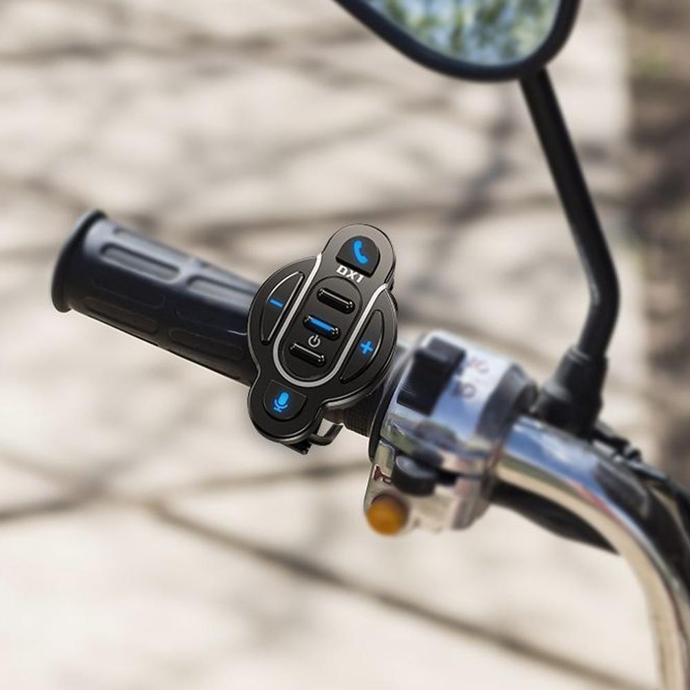 Bluetooth 5.4 motorkerékpár kormány intelligens távirányító vízálló vezeték nélküli médiavezérlő sisakos fülhallgató kerékpárhoz