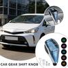 Bilkristall Universal Modifierad Växelväljare Spak Handtag Flerfärgat LED-ljus för Toyota för Hyundai för Mazda för VW Etc