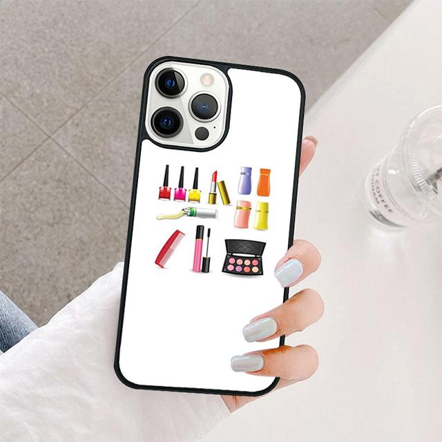 Nail Polish Mobile Phone Cases Cover For iPhone 17 Air 16 15 14 12 13 11 Pro MAX apple Plus Coque
