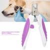 Dog Cat Stainless Steel Nail Clipper Claws Trimmer with File Pet Grooming Accessories
