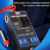 100W Car Power Inverter 12V/24V To 110V/220V Car Mobile Phone USB Charging Truck Home Socket Auto Charger Converter Adapter