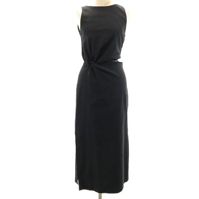 Unused No Sleeve Long Dress XS Black Women Used