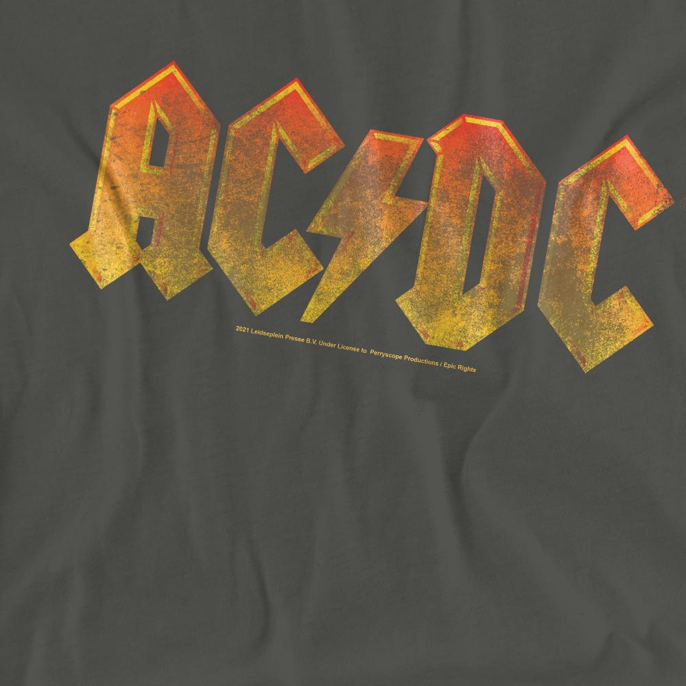 AC/DC Unisex Adult Gradient Logo T-Shirt