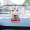 4.13x3.74x3.27in Chinese Fortune Cat Ornament Desktop Auspicious Decor  Window Embellishment