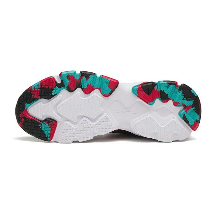 Anta Rabbit Leap Thousand Mountains Non-Slip Wear-Resistant Sports Casual Shoes Kids Sneakers Black Red Green 312318818-10