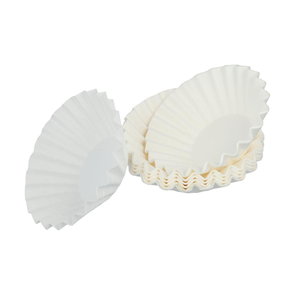 Filtre de hârtie pentru cafea, hârtie de filtru alimentar de înaltă calitate, 2,0, filtru de cafea mare, filtru de hârtie de unică folosință, alb