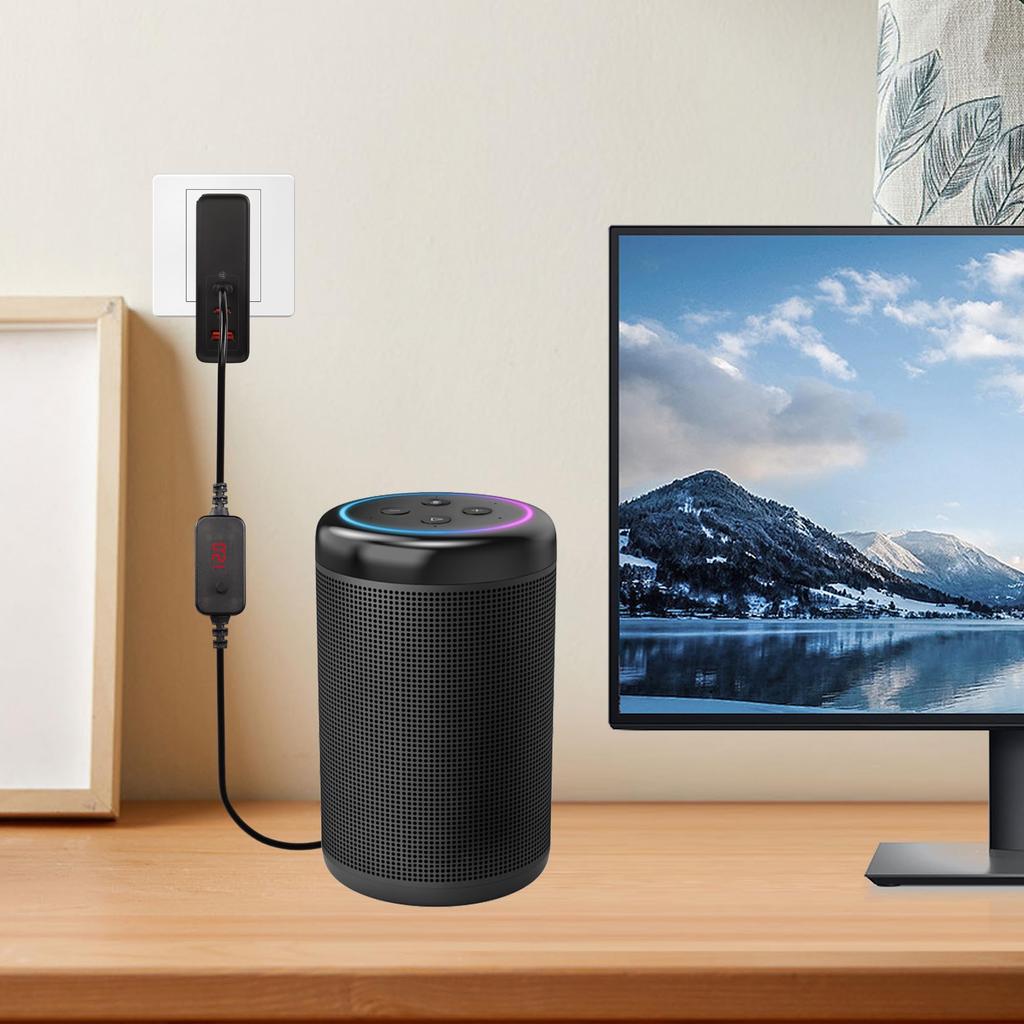 CERRXIAN USB C auf DC PD Adapterkabel mit 10 Steckerchips zu DC Stromkabel Ausgang Einstellbare Spannung PD Schnellladekabel 50CM Typ-C