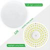 150W LED Light Bulb Photography Lamp Bulb 2700K-6000K Dimmable Energy-Saving E27 Mount for Photography Studio Home