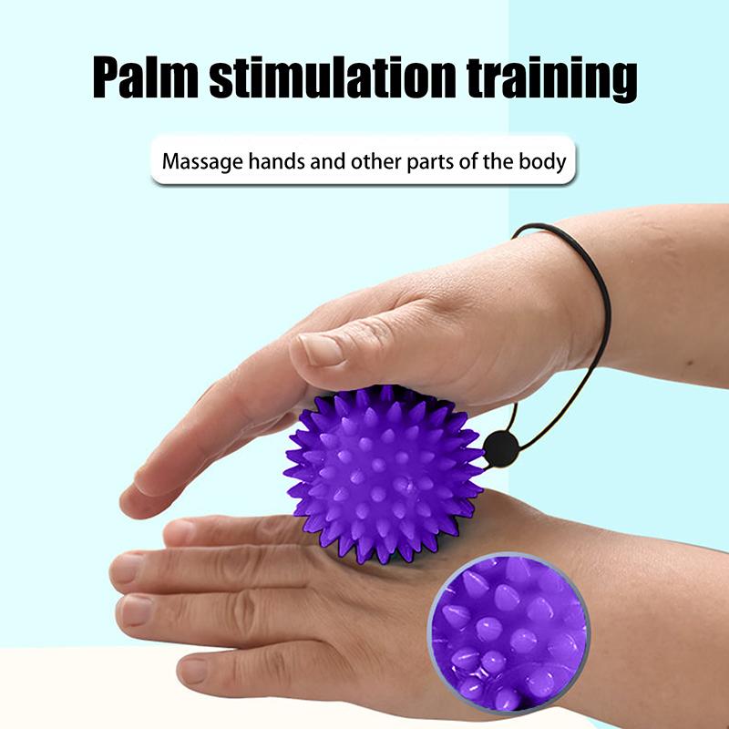 1PC Hand And Foot Muscle Relaxation Grip Strength Training Rehabilitation Soft Thorn Ball Massage Ball Tactile Touch Ball