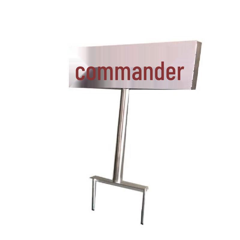 Outdoor Stainless Steel Ground Sign