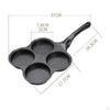 , Frying Pan with Long Handle, Skillet, Breakfast Machine for Kitchen, Steak Induction Cooker