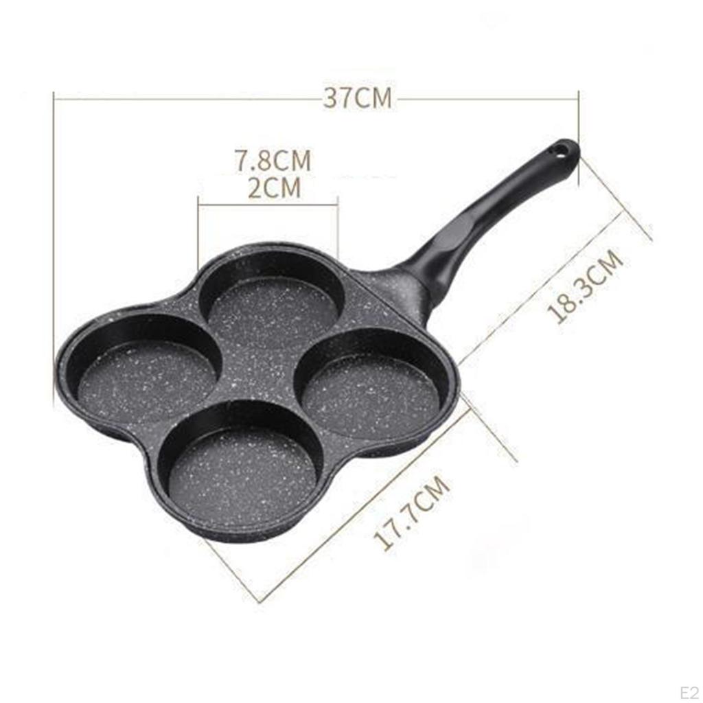 , Frying Pan with Long Handle, Skillet, Breakfast Machine for Kitchen, Steak Induction Cooker