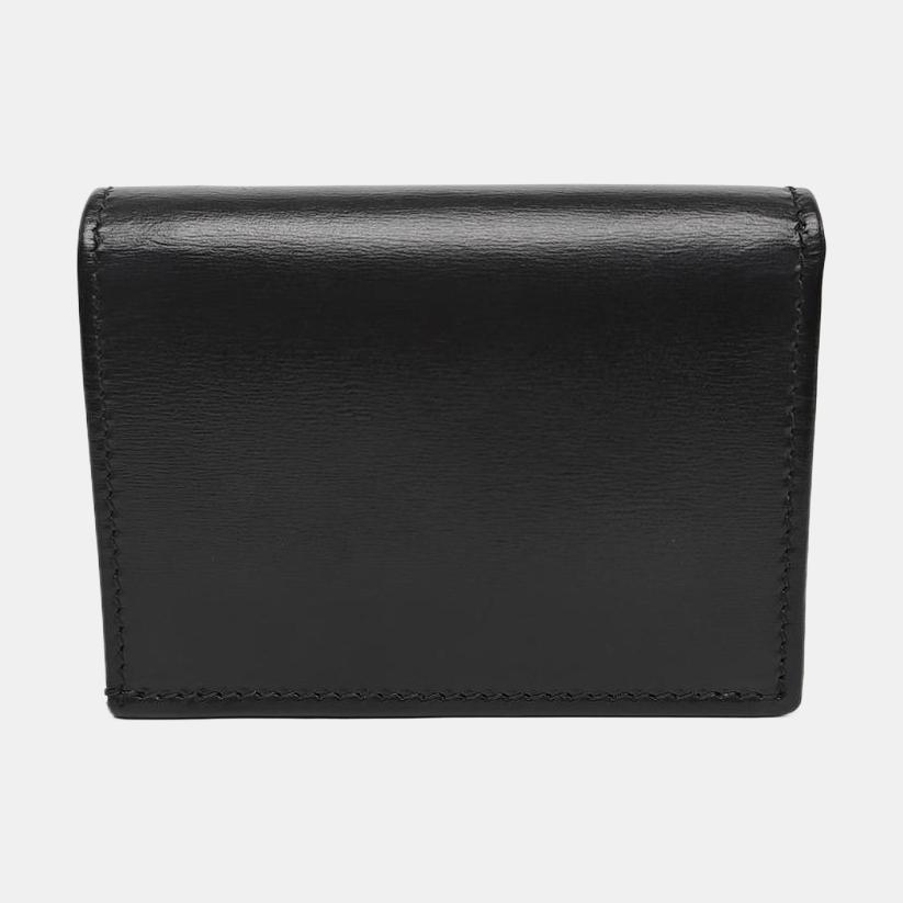 [Pre-Owned] 1955 Horsebit Leather Card Holder Wallet - Excellent #6MBSAK