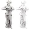 Funny Muscle Liberty Statue 3D Printed Humorous Muscular Liberty Statue for Living Room Bookshelf Cabinet Table Decor New York City Souvenirs Gifts