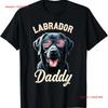 Labrador Dad Usa Flag Dog Lover Fathers Day Sweat T Shirt Vintage Stretched Unisex Homme Fashion Versatile Stylish Soft