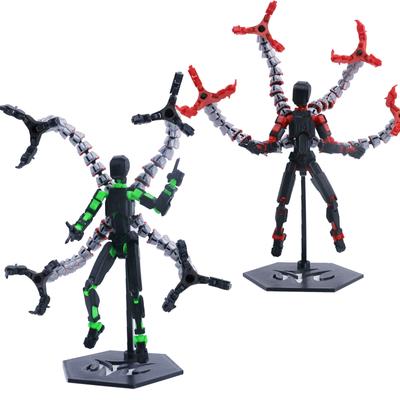 Mobile Doll Set, 3D Printed Titan Robot Mobile Doll, Posable Mobile Doll, Suitable For Collectors, Desktop Decoration
