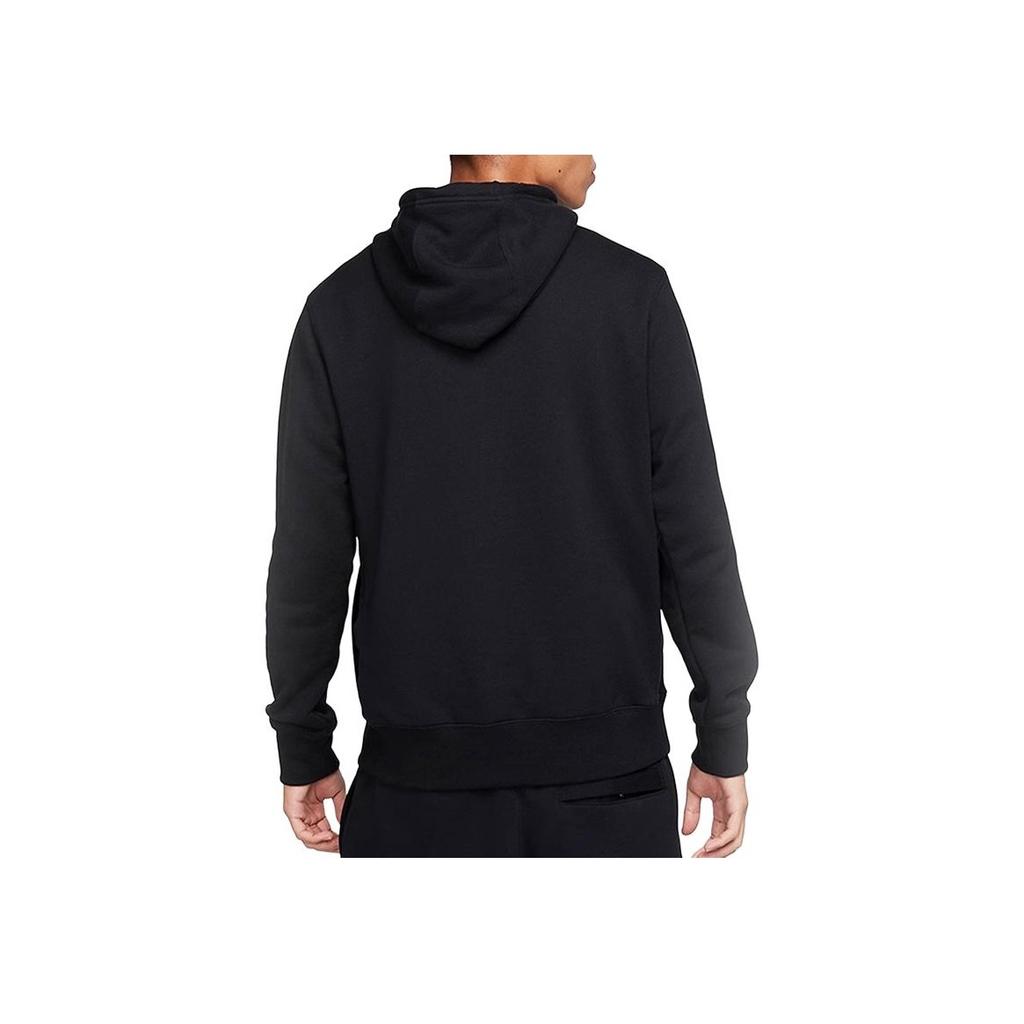 Nike Club Fleece Color Block Hoodie Men Hoodies Black FB7416-010