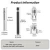 4/8pcs Integrated Internal External Pipe Threading Tool Electric Drill Compatible PVC Pipe Threader Kit 1/2" 3/4" PPR Threader