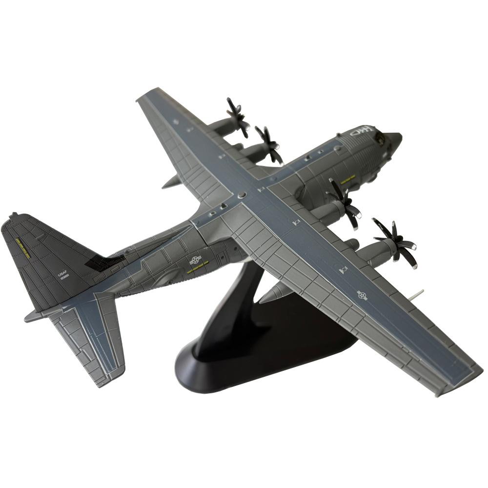 1/200 Scale AC-130J Gunship Attack Aircraft Alloy Model Ornament