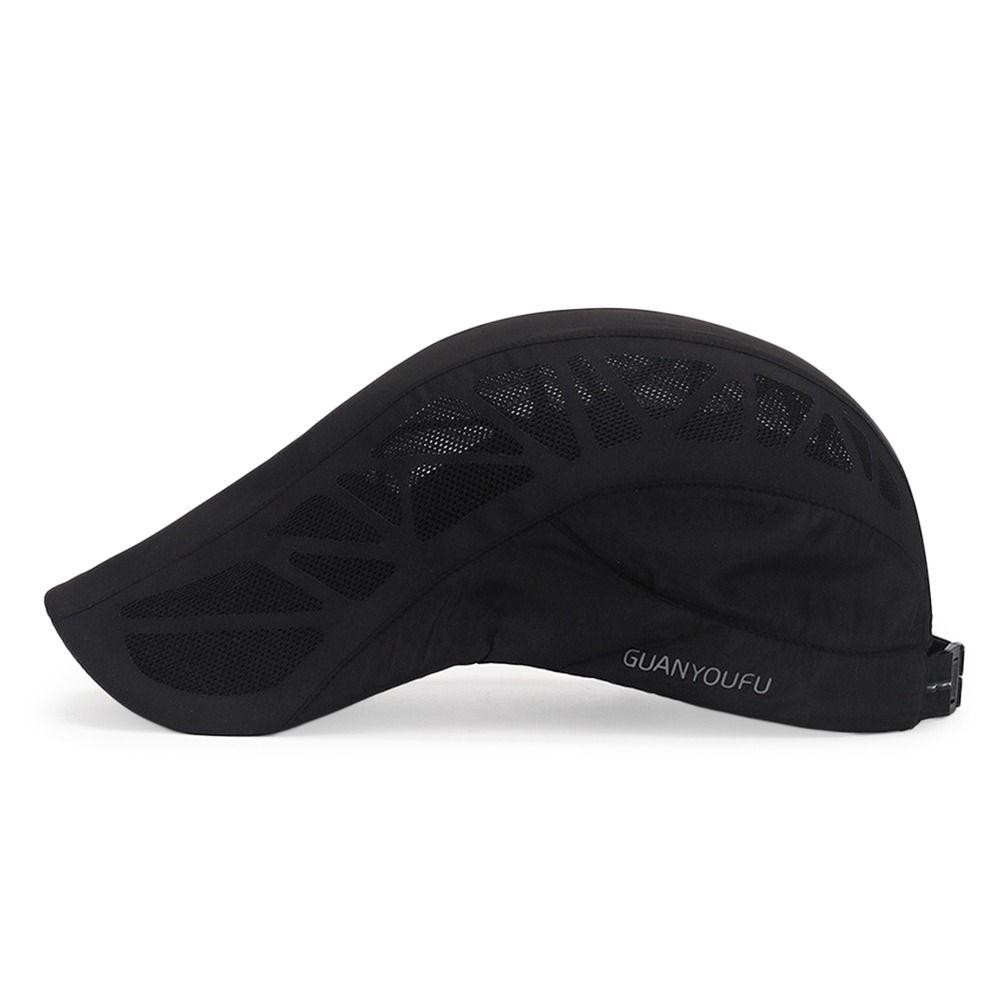 Summer Mesh Newsboy Letter Golf Driving Beret Hat Sun Cap Baseball Cap Cabbie Hat