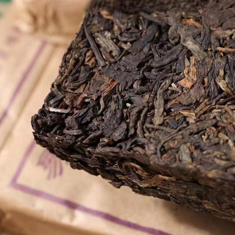 250g Yunnan Pu-erh Tuğla Çay 2002 Türük Ham Puerh Çay Tuğla Puer Kare Tuğla Çay