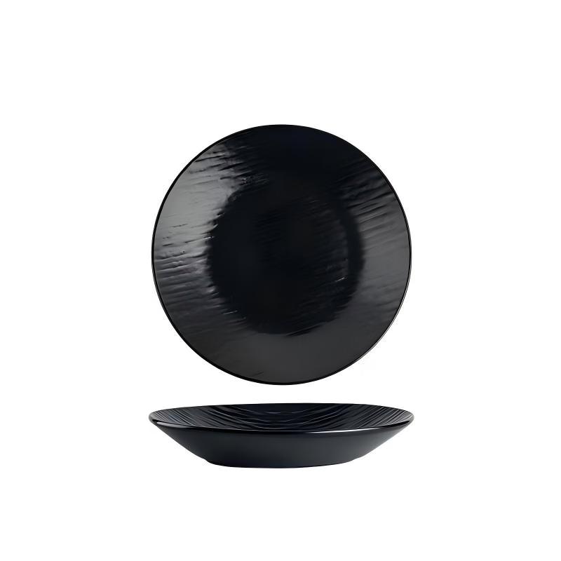 abay Ceramic Quicksand Deep Dish Plate