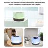 500ml Aromatherapy Diffuser, 6 Essential Oils, 7 Color Mood Lights, Auto Shut-Off, Ultrasonic Quiet Operation