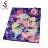 [BYSIFA] Fashion Silk Scarf Shawl Women  New Chinese Style Purple Rich Peony Scarves Spring Autumn Buttons Long Scarves