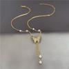 2023 Pearl Butterfly Choker: Women's High-End Luxury Necklace with Zircon Clavicle Chain