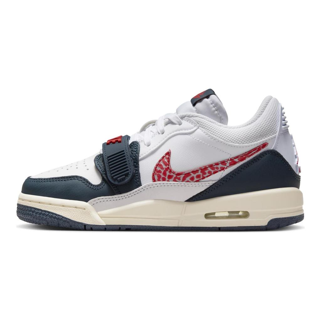 Air Jordan Jordan Legacy 312 Low GS USA Kids Sneakers White Wolf-Grey Pale-Ivory CD9054-146
