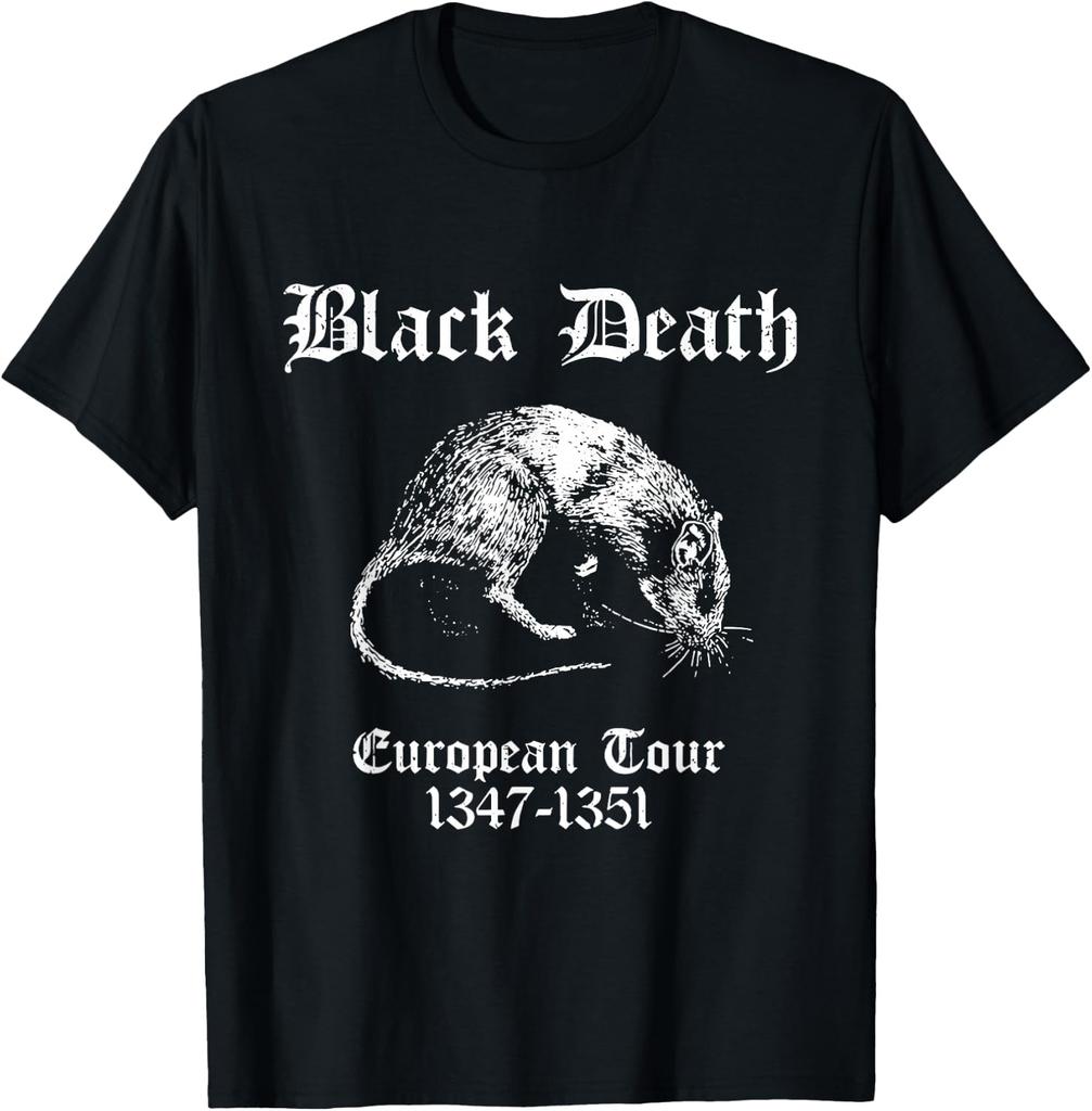 Black Death European Tour 13471351 Rat T-shirt