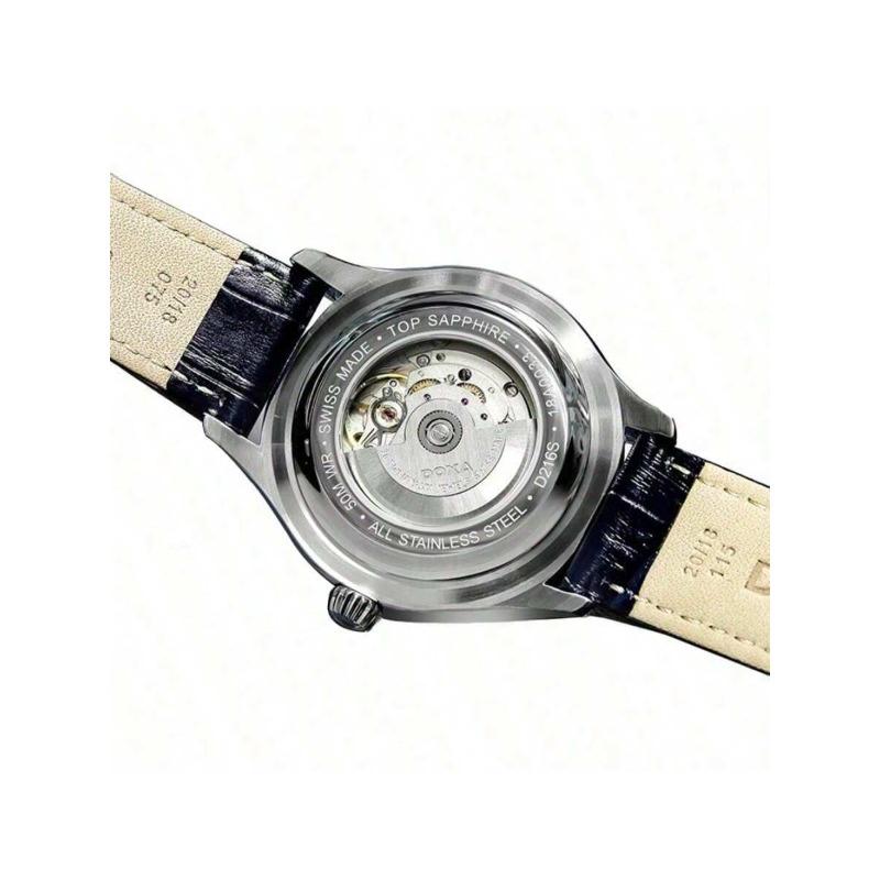 DOXA Men's Mechanical Black Watch D216SWH