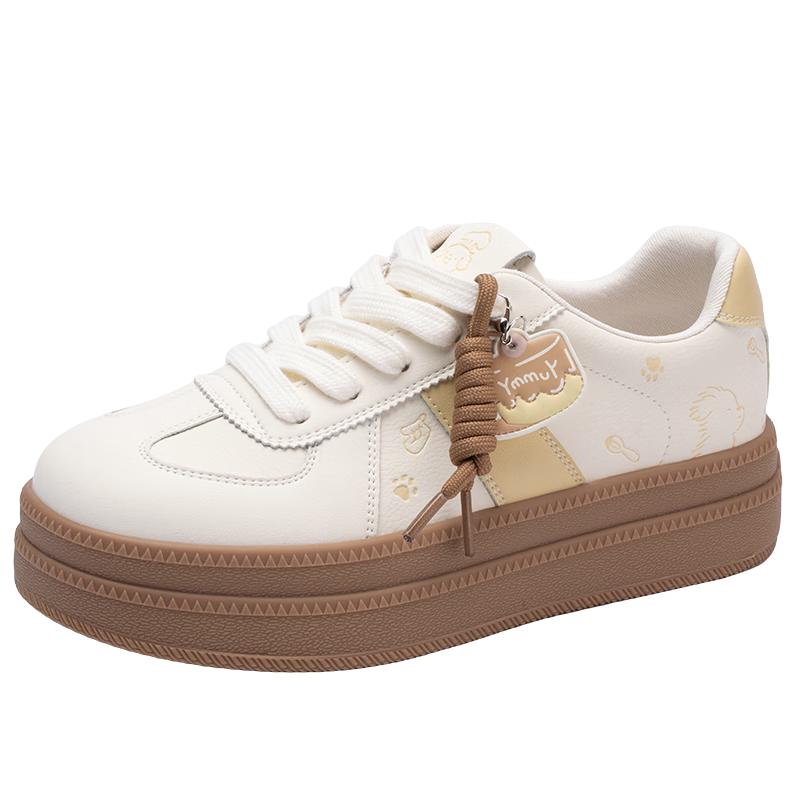 ZUOSHINI Women s Thick-Sole German Trainer Sneakers 36