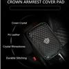 Car Accessories Leather Armrest Cushion Cover Center Console Box Pad Protector