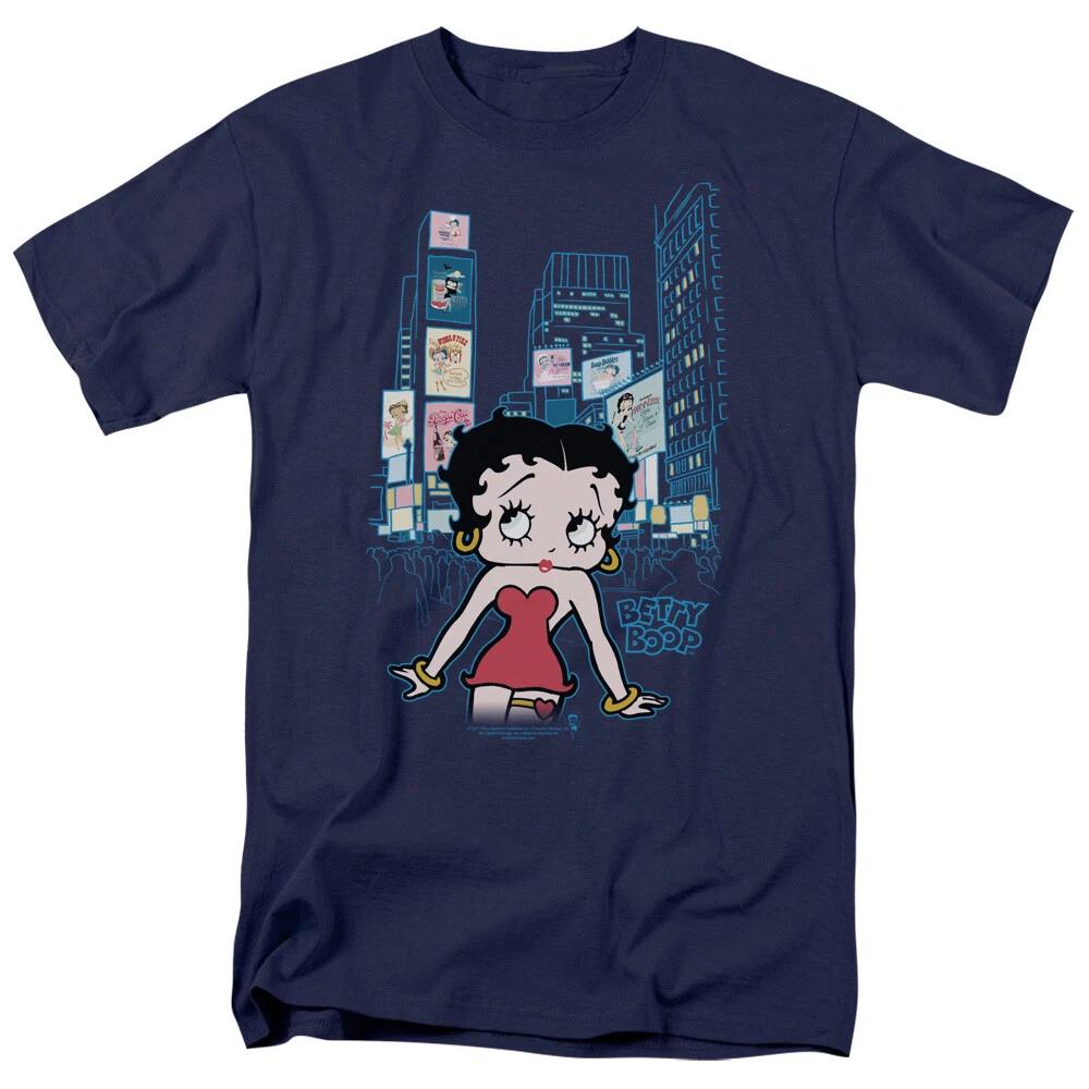 

Betty Boop Times Square T-Shirt - Regular or Tank - to 5X L