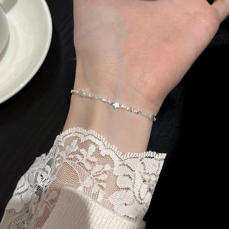 Gypsophila Bracelet for Women - Trendy Geometric Irregular Hand Jewelry