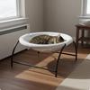Washable Cat Hammock Breathable Mesh Detachable Pet Bed for Indoor Window