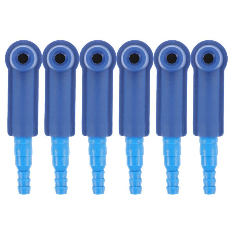 6Pcs Brake Fluid Replacement Tool Connectors Easy Operation Safe Reliable Compact Adapter Kit Brake Fluid Connector