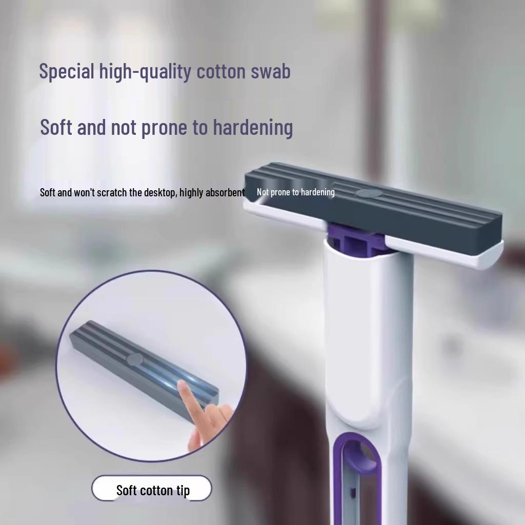 Mini Tischwischer: Tragbares, Multifunktionales, Stark Wasserabsorbierendes, Aufhängbares, Freihändiges und Waschbares Reinigungswerkzeug