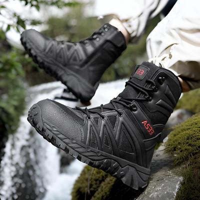 Nouvelles bottes de combat pour hommes, bottes tactiques montantes d'extérieur pour hommes, antidérapantes et résistantes à l'usure, bottes de terrain Magnum pour l'entraînement
