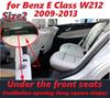 Custom RHD Car Floor Mat for Mercedes Benz E Class W211 W212 W213 2019-2025 Interior Details Accessories Durable Leather Mat