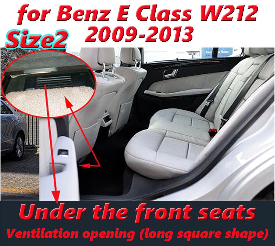 Custom RHD Car Floor Mat for Mercedes Benz E Class W211 W212 W213 2019-2025 Interior Details Accessories Durable Leather Mat