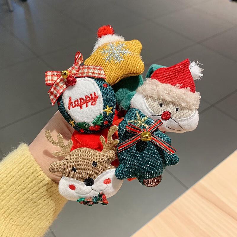 Christmas Plush Deer Slap Band